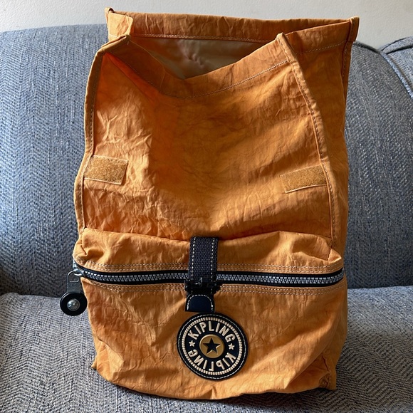 Kipling Mochilas Roja Orange Nylon BackPack main image 9